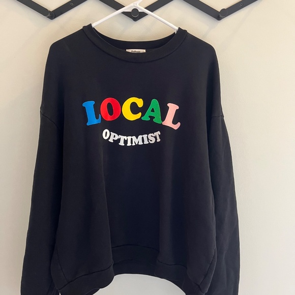 MADHAPPY Local Optimist - sweatshirt, size L— Beautiful condition!! - Picture 2 of 5